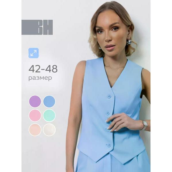 Жилет для женщин Vera Nicco Жилетка костюмная приталенная вечерний классический