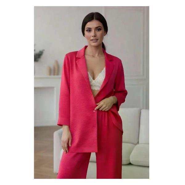 Пижама для женщин Vera Nicco Костюм домашний Пижама со штанами с рубашкой на пуговицах