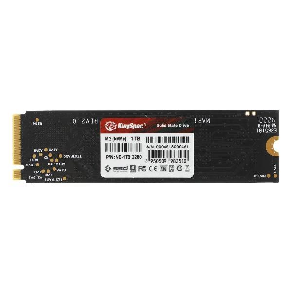 Внутренний диск SSD KingSpec M.2 1024 Гб PCIe фото