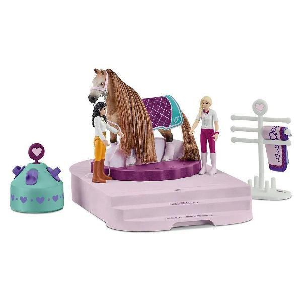 Сюжетно-ролевая игра Schleich Horse Club Sofia's Beauties Набор "Салон красоты для лошадей", подарок девочке, 42588