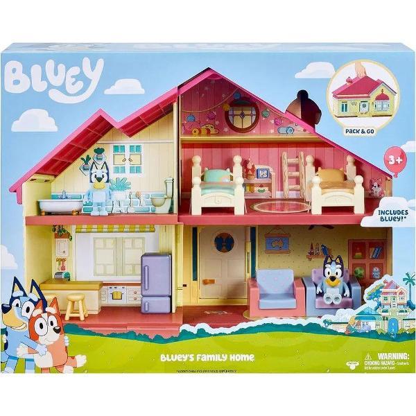 Кукольный домик и мебель MOOSE TOYS Набор игрушек Bluey Family Home Playset