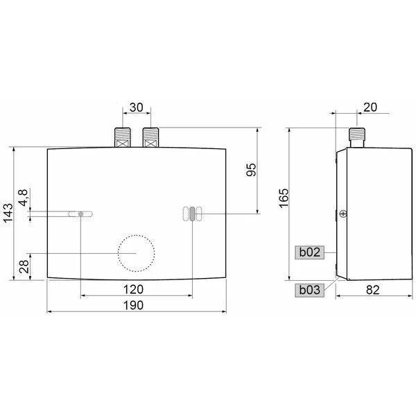 Водонагреватель проточный STIEBEL ELTRON EIL 6 Premium