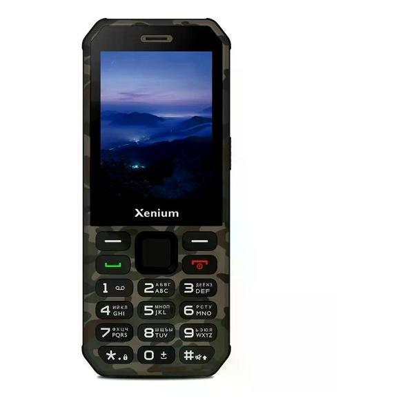 Мобильный телефон XENIUM X300 зеленый (CTX300GC/00)