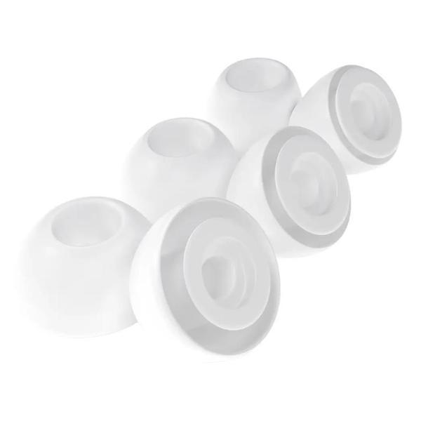 Амбушюры LYAMBDA Комплект сменных насадок E-PRO-WT для Apple AirPods Pro Белый