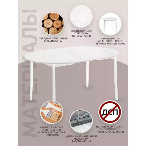 Стол Фабрика Лидер Стол обеденный круглый из массива Скай