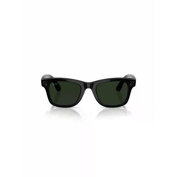 Экшн камера Ray-Ban Wayfarer RW4012 Graphite Green Transitions Shiny Black 50