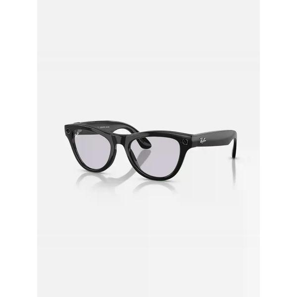 Экшн камера умные-очки Ray Ban Skyler RW4010 601/CH52 (Shiny Black/Transition Amethyst)