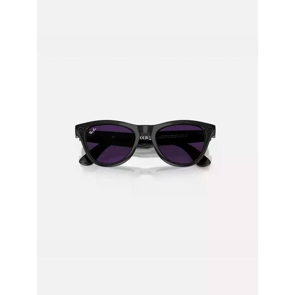 Экшн камера умные-очки Ray Ban Skyler RW4010 601/CH52 (Shiny Black/Transition Amethyst)