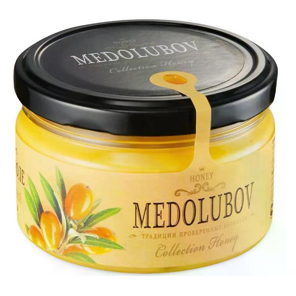 Крем-мед MEDOLUBOV Медовое суфле с облепихой 240 г