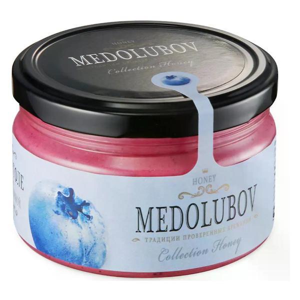 Крем-мед MEDOLUBOV Медовое суфле Медолюбов с голубикой 240 г