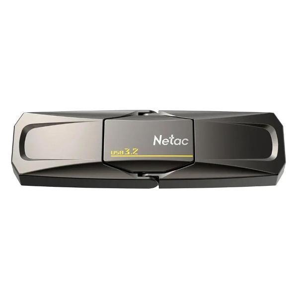 USB флеш-накопитель Netac Solid State Flash Drive US5, USB 3.2+Type-C, 128 ГБ, черный