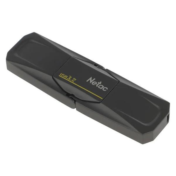 USB флеш-накопитель Netac US5 NT03US5C-512GB-32TA USB3.2 512GB black (zink alloy housing)+TypeC Solid St