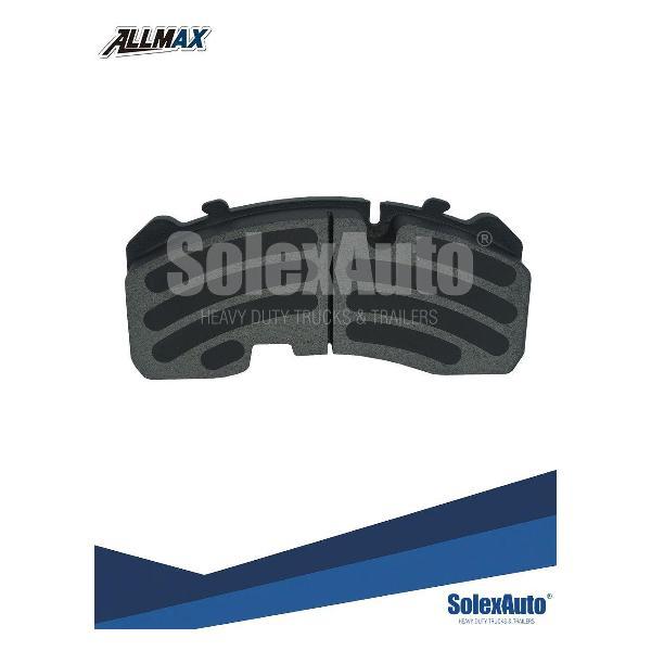 Колодка автомобильная ALLMAX Колодки тормозные дисковые BPW 210,9#92,5#30 мм 29165STD ALLMAX