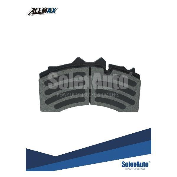 Колодка автомобильная ALLMAX Колодки тормозные дисковые 211x115x30мм BPW TSB4309/4312 (29228)