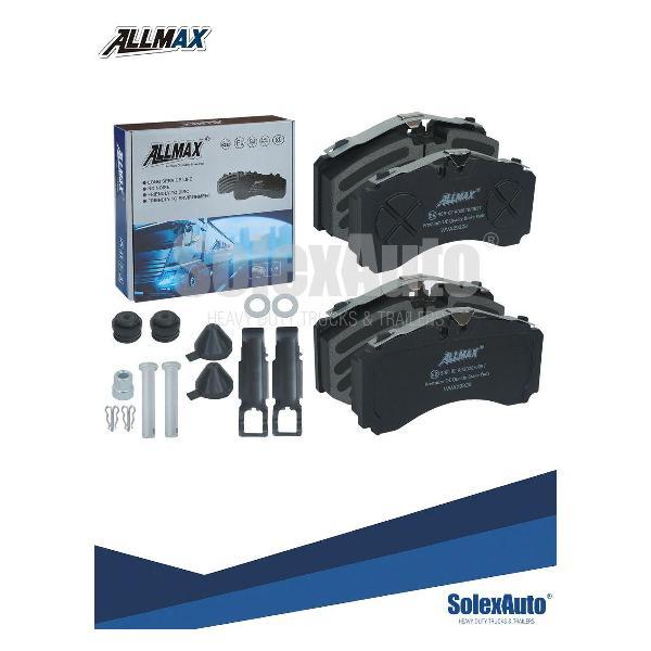 Колодка автомобильная ALLMAX Колодки тормозные задние дисковые к-кт SAF/SCHMITZ ось Schmitz Knorr ST7-430 15   29328STD
