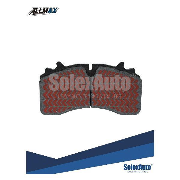 Колодка автомобильная ALLMAX Колодки торм. диск. 210,5x109,6x31мм SAF/WABCO (29162) Wabco PAN 22-1 29162PRO ALLMAX