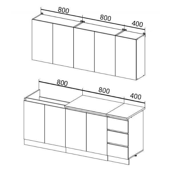 Уголок кухонный Фабрика МИФ Челси кухня