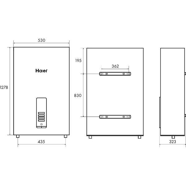 Водонагреватель накопительный Haier ES100V-F7