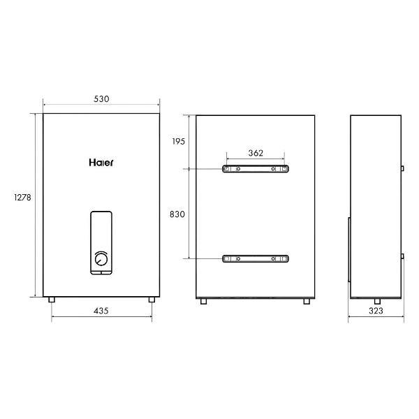 Водонагреватель накопительный Haier ES100V-F3