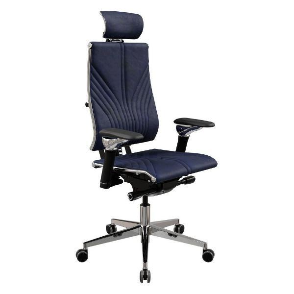 Кресло компьютерное Метта YOGA 4DF SKY Velour 6D фото