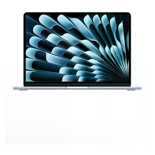 Ноутбук Apple MacBook Air 15" (M5, 10C CPU/10C GPU, 2026), 16 ГБ, 512 ГБ SSD, небесно-голубой (MDVQ4)