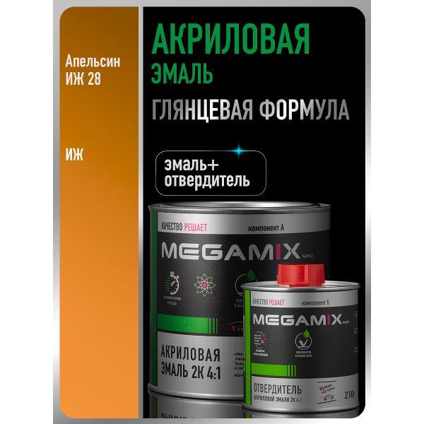 Краска для автомобиля MEGAMIX nano Акрилы ММ