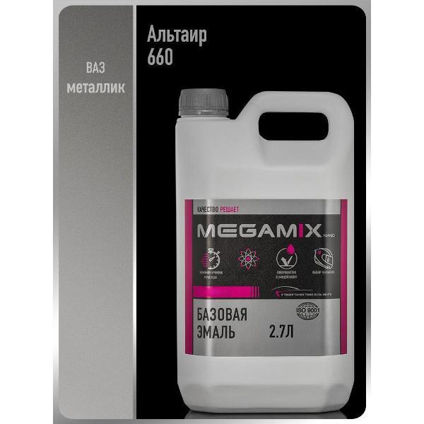 Краска для автомобиля MEGAMIX nano Акрилы ММ