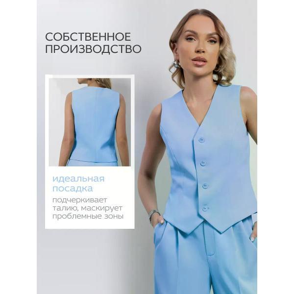 Жилет для женщин Vera Nicco Жилетка костюмная приталенная вечерний классический