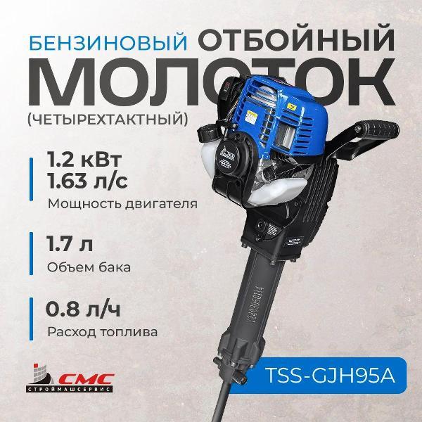 Отбойный молоток ГРУППА КОМПАНИЙ ТСС Бензиновый отбойный молоток ТСС TSS-GJH95A (четырехтактный)
