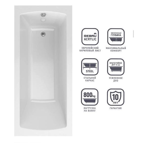 Ванна Timo RITTA1360-KT13S-SPV1505-FP13S