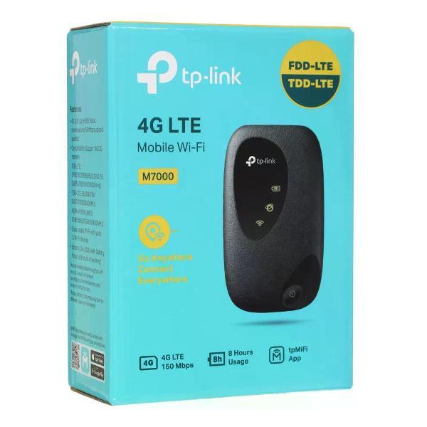 Wi-Fi роутер TP-Link 3G, 4G, 150 Мбит/с M7000 2000 мА*ч