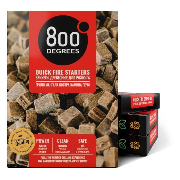 Средство для розжига 800 Degrees Fire Up Starters