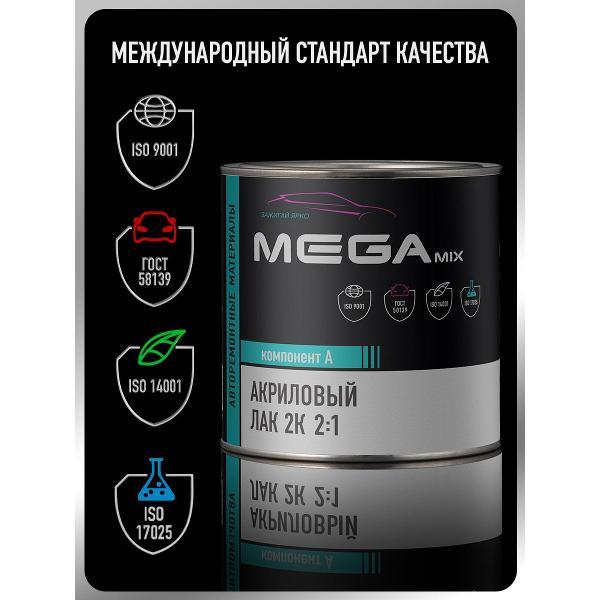 Лак для автомобиля MEGAMIX nano Грунты/Лаки/Прочее