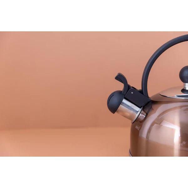 Чайник для плит Kitchen Craft Kitchen Craft Чайник со свистком 1,3л Copper La Cafeti#re