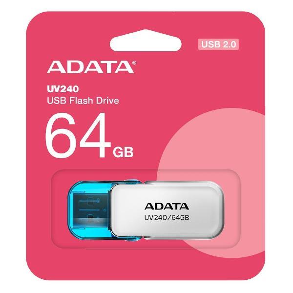 USB флеш-накопитель ADATA AUV240-64G-RWH