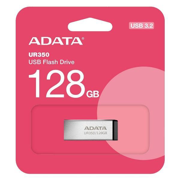 USB флеш-накопитель ADATA UR350-128G-RSR/BK фото