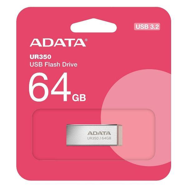 USB флеш-накопитель ADATA UR350-64G-RSR/BG
