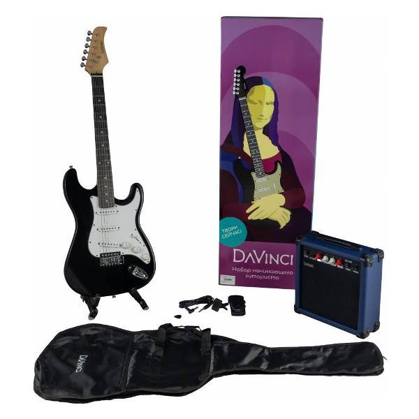 Электрогитара Davinci SET-100 BK фото