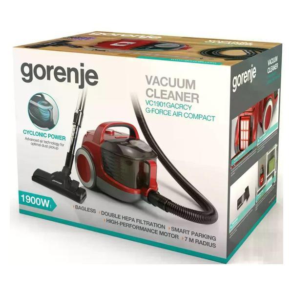 Пылесос напольный Gorenje VC1901GACRCY