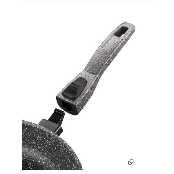 Съемная ручка для сковородки HomeWay Ручка съемная универсальная для сковороды, бакелит