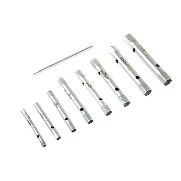 Набор Зубр 27162-H9 ключи трубч.торц. с воротком(6-22мм,9пр)