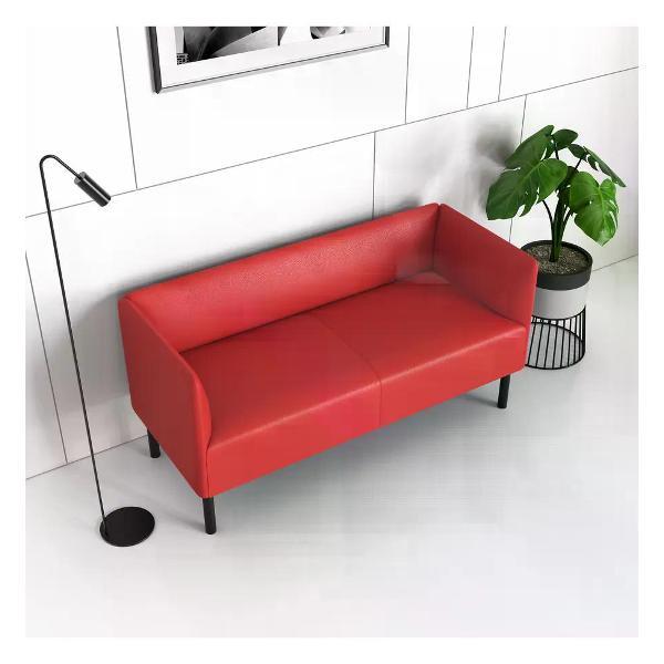 Диван САЛОН ТРОН Диван Монреаль 150 см, экокожа красный