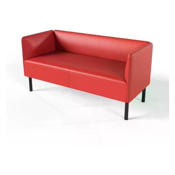 Диван САЛОН ТРОН Диван Монреаль 150 см, экокожа красный