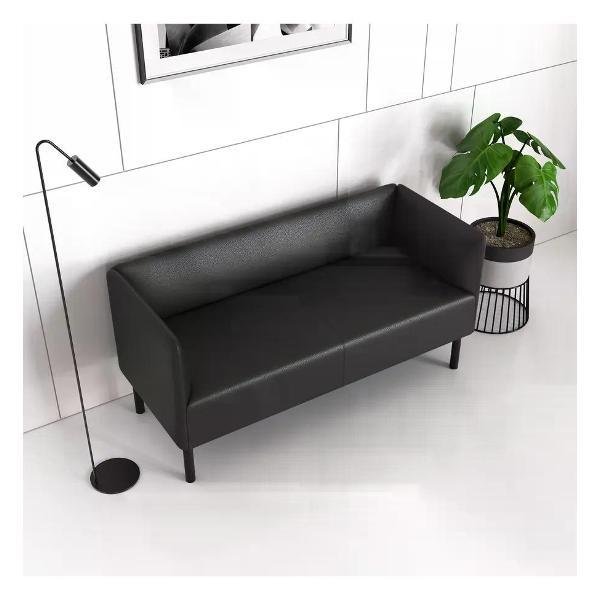 Диван САЛОН ТРОН Диван Монреаль 150 см, экокожа черный