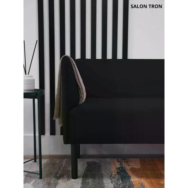Диван САЛОН ТРОН Диван Монреаль 150 см, черный