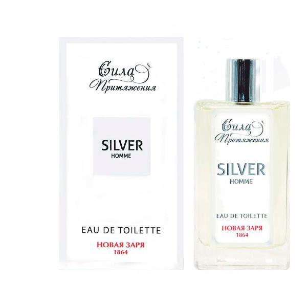 Туалетная вода Новая заря Т/В "Серебро / Silver" в футляре