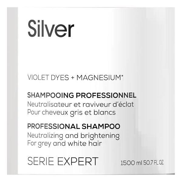 Шампунь для волос L'Oreal Professionnel Serie Expert Silver - Шампунь 1500 мл