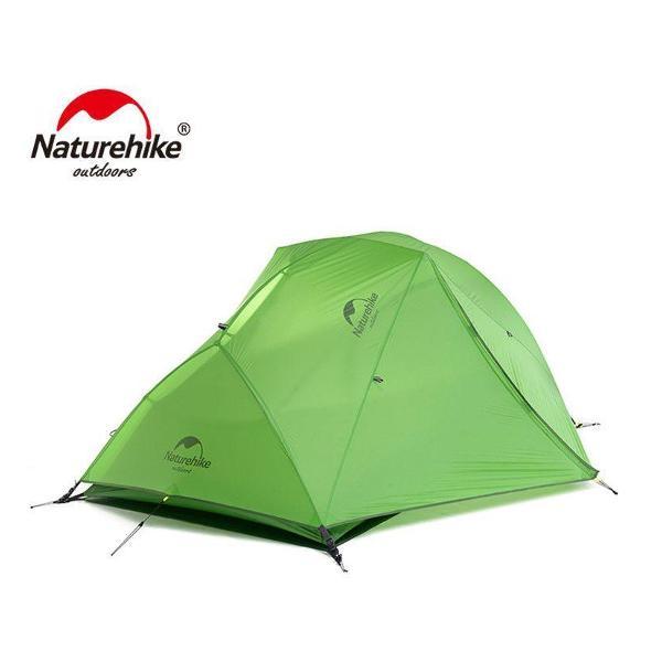 Палатка туристическая Naturehike ультралёгкая Star-river 2 с тентом 2-местная Green, 6927595716496