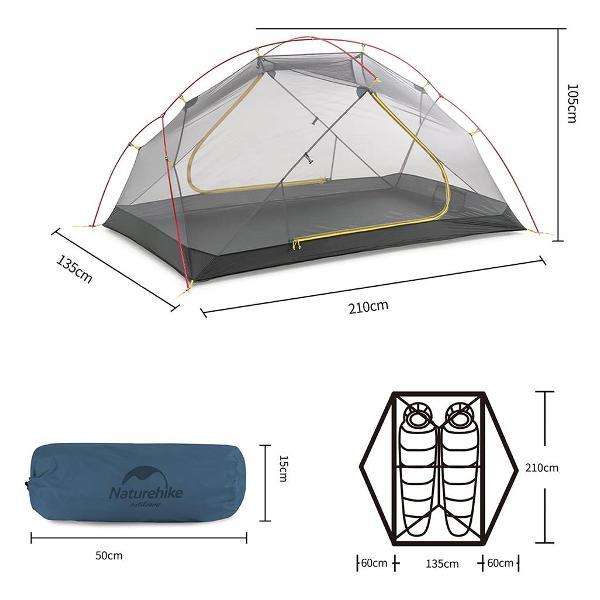 Палатка туристическая Naturehike Mongar