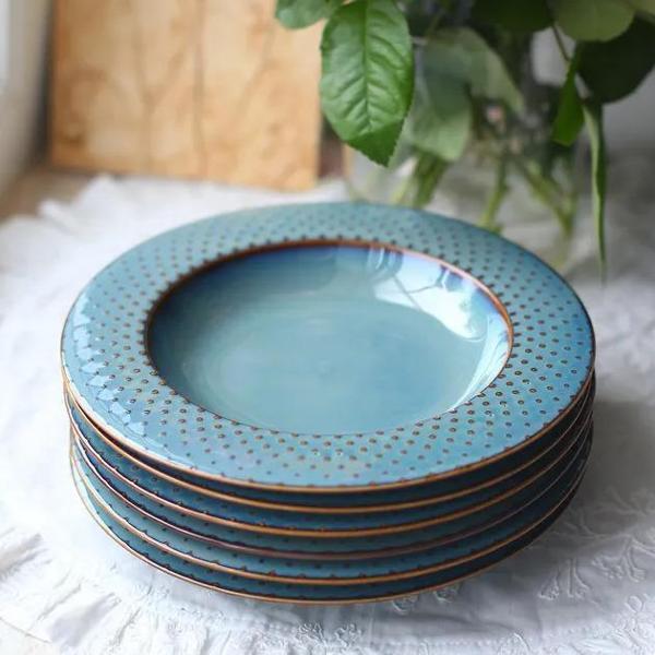 Тарелка суповая Myatashop Dots